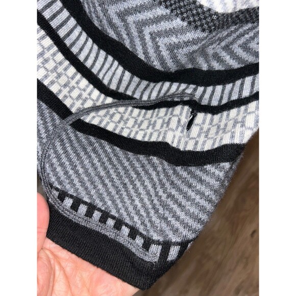 Krimson Klover Women's Sweater Dress size L Long Sleeve Striped Wool Blend - Picture 5 of 10